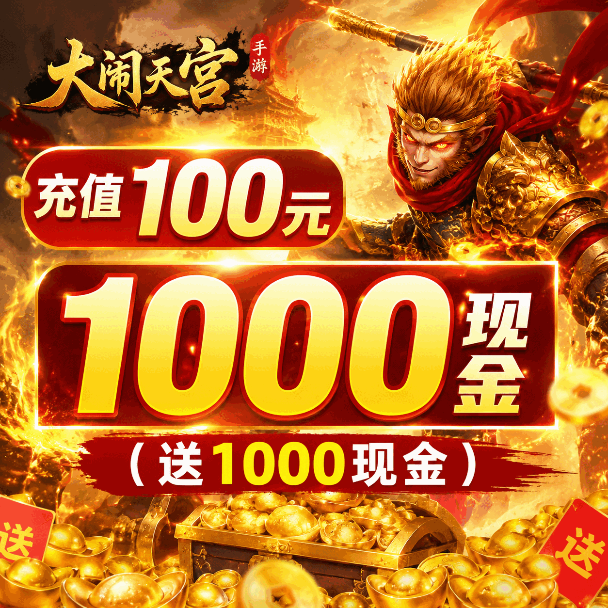 CDK游戏现金1000元
